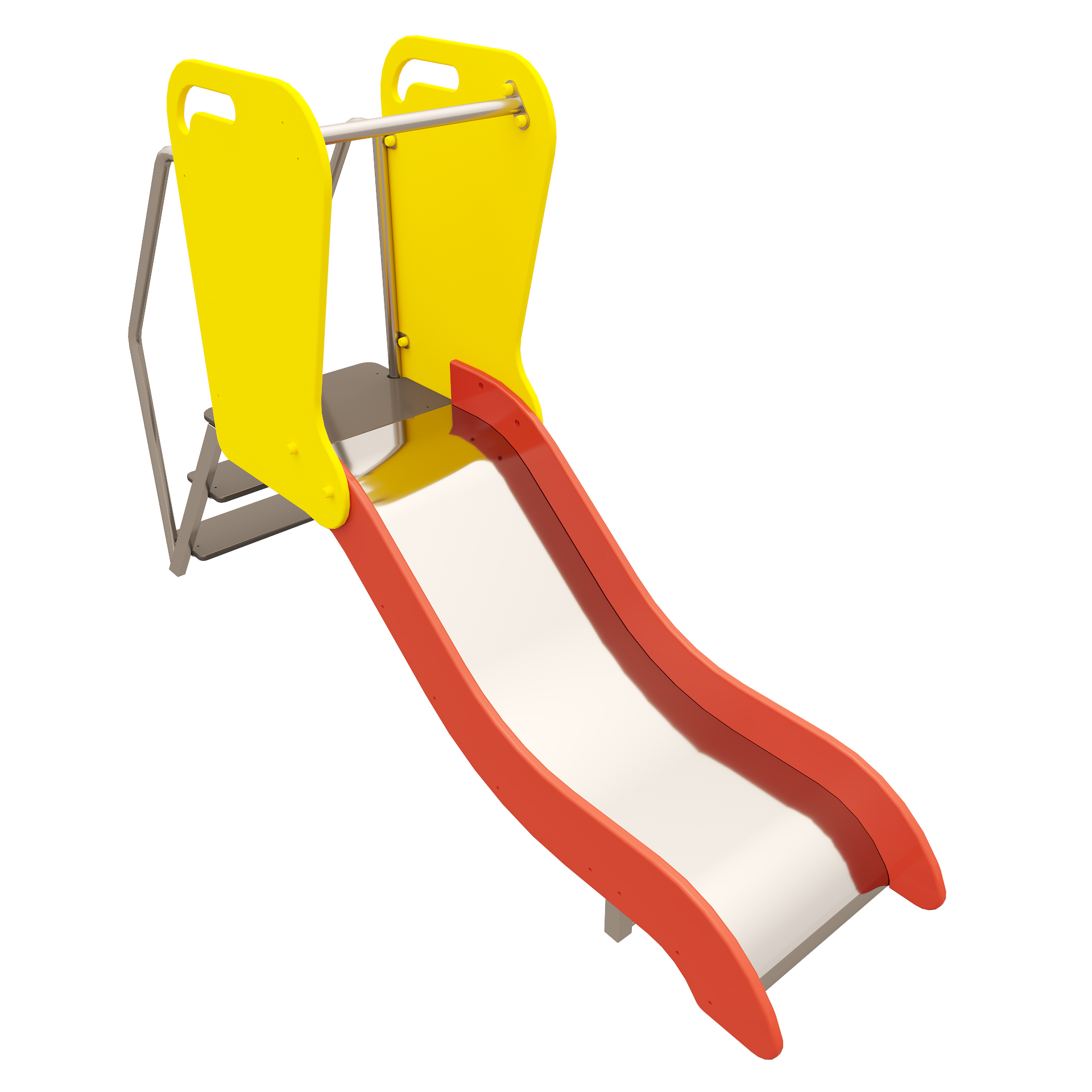 Горка "Тея" желто-красная